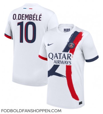 Paris Saint-Germain Ousmane Dembele #10 Udebanetrøje 2024-25 Kortærmet
